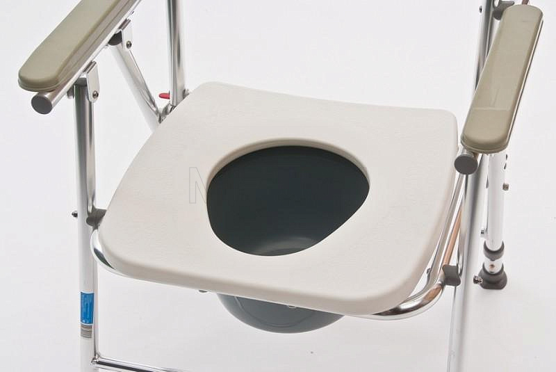 WC XXL (хром) Кресло-туалет складное, повышенной грузоподъемности
