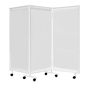 Ширма трёхсекционная с пластиковым заполнением