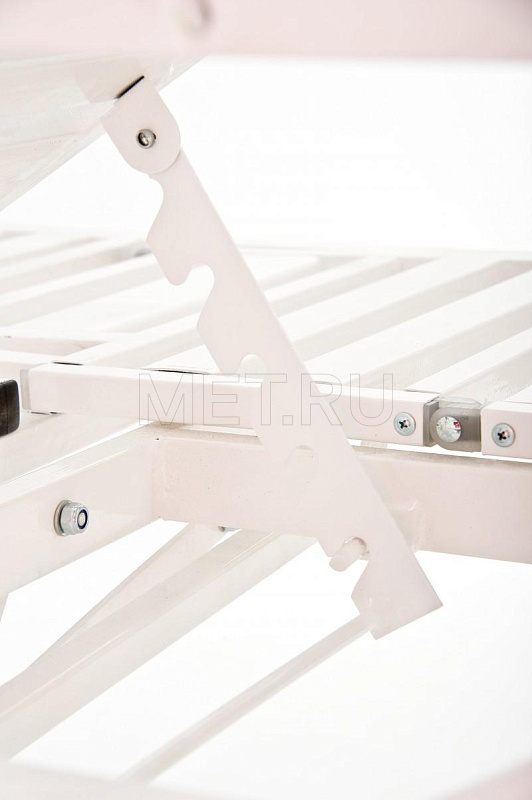 КМФ 943 Тракционная нерж. Кровать медицинская тракционная с туалетным устройством МЕТ