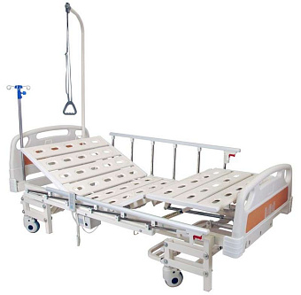 Функциональная кровать с электроприводом регулируемой высоты и секций