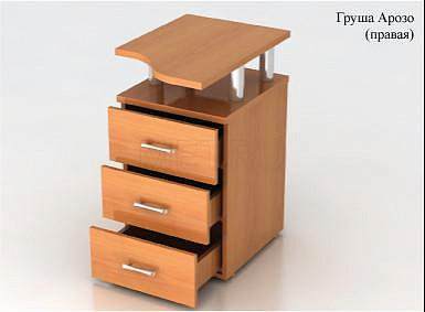 МЕТ ЛуганоТМ ТМ29.11Л Криволинейная тумба (левая)