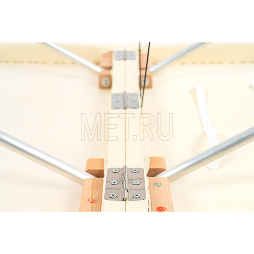 MET Comfort A3 Стол массажный, алюминиевый 3-х секционный, кремовый МЕТ