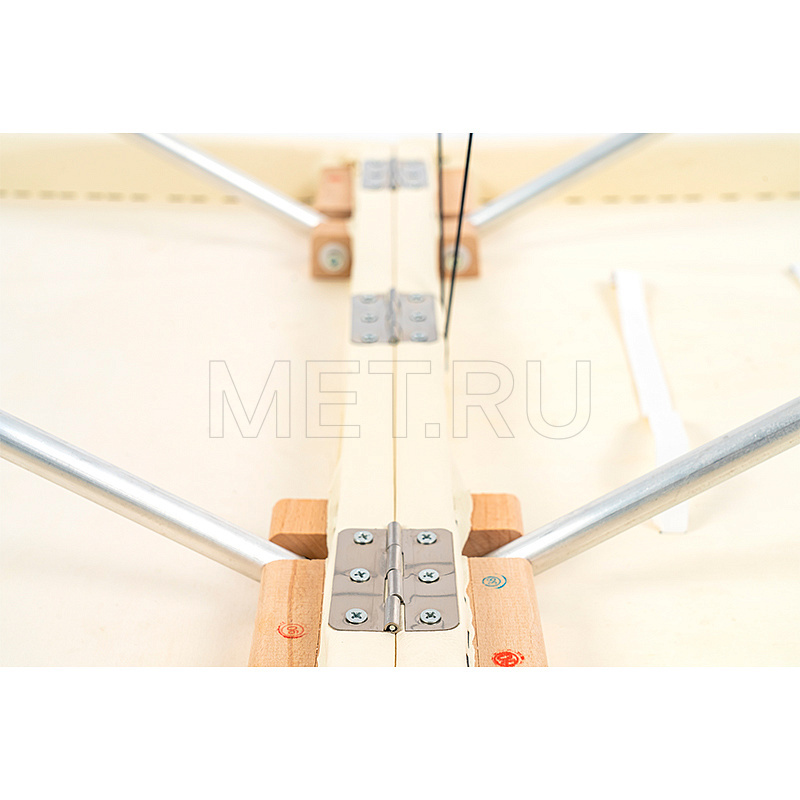 MET Comfort A3 Стол массажный, алюминиевый 3-х секционный, кремовый МЕТ