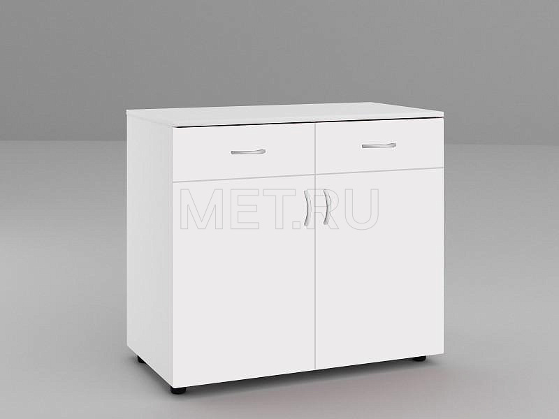 Тумба под аппаратуру, белая ТМ.10.01 ЛДСП Тумба под аппаратуру, белая