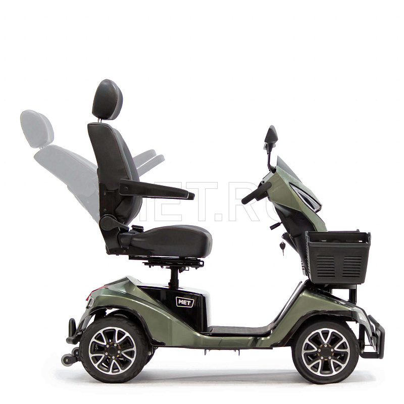 МЕТ EXPLORER GT Электрический скутер для инвалидов и пожилых людей c крышей МЕТ