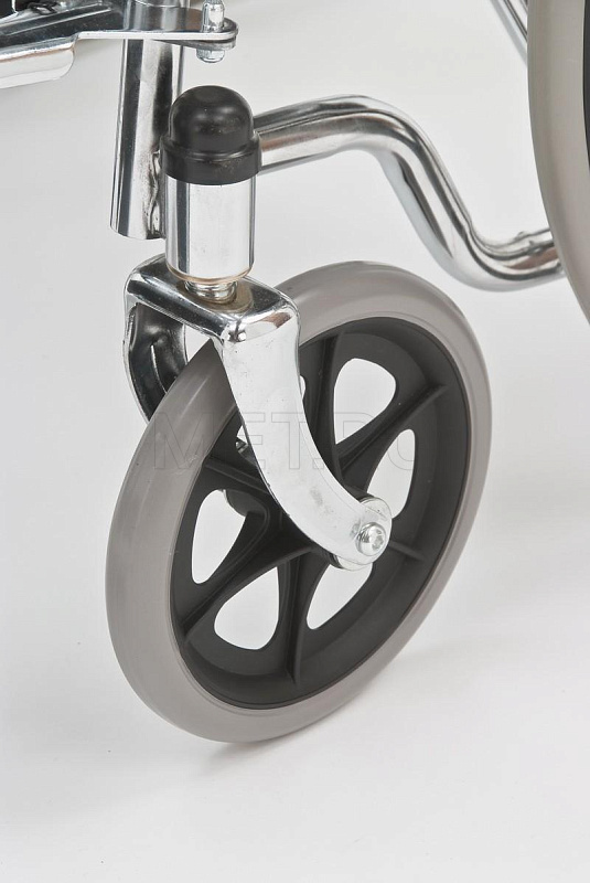 1618C0303-46 ( Mag ) Кресло-коляска инвалидная со съемными поручнями и подножками MET