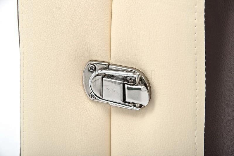 Wendermann Wood 01 (JF-AY01) Массажный складной стол с рамой из бука, коричнево-кремовый MET