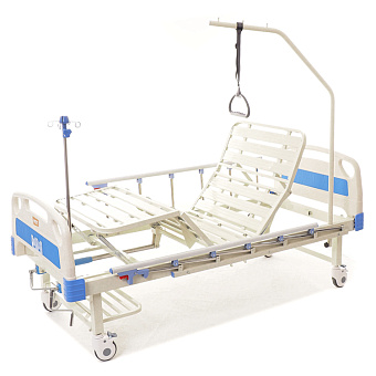 Медицинская механическая кровать, с изломом спинной секции