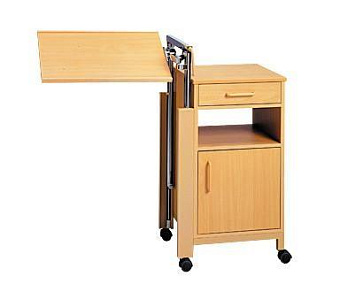 Столик-тумба прикроватный  с поворотной столешницей  (двусторонний)