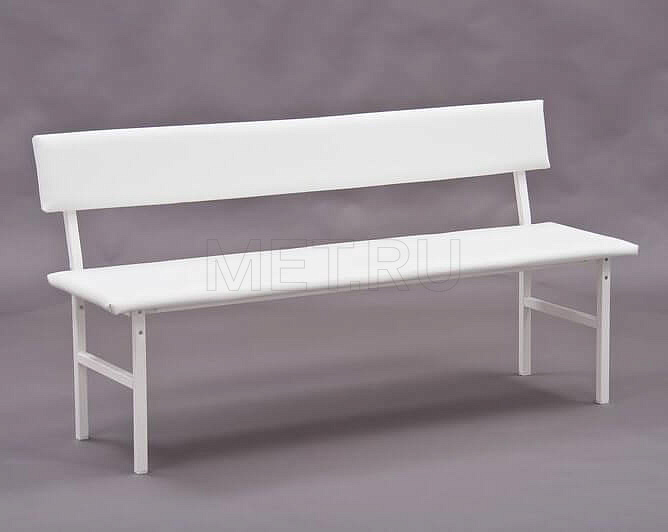 Медицинская банкетка со спинкой МСК-208 (БЛ-МСК) Медицинская банкетка со спинкой