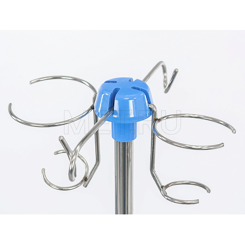 МЕТ F50 ШТАБЕЛИРУЕМАЯ инфузионная стойка-штатив комбинированная два крючка+два держателя флакона от производителя