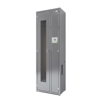 Шкаф для хранения двух эндоскопов, с продувкой и сушкой каналов, нерж.