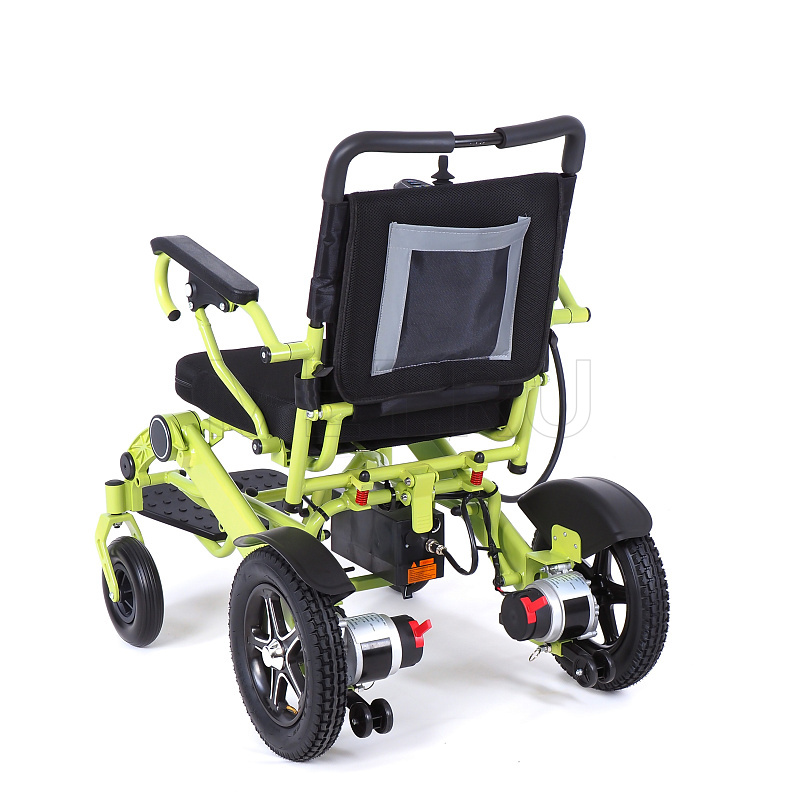 MET COMPACT 35 Кресло-коляска складная с электроприводом и 2 аккумуляторами MET