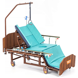 Кровать медицинская функциональная механическая для лежачих больных