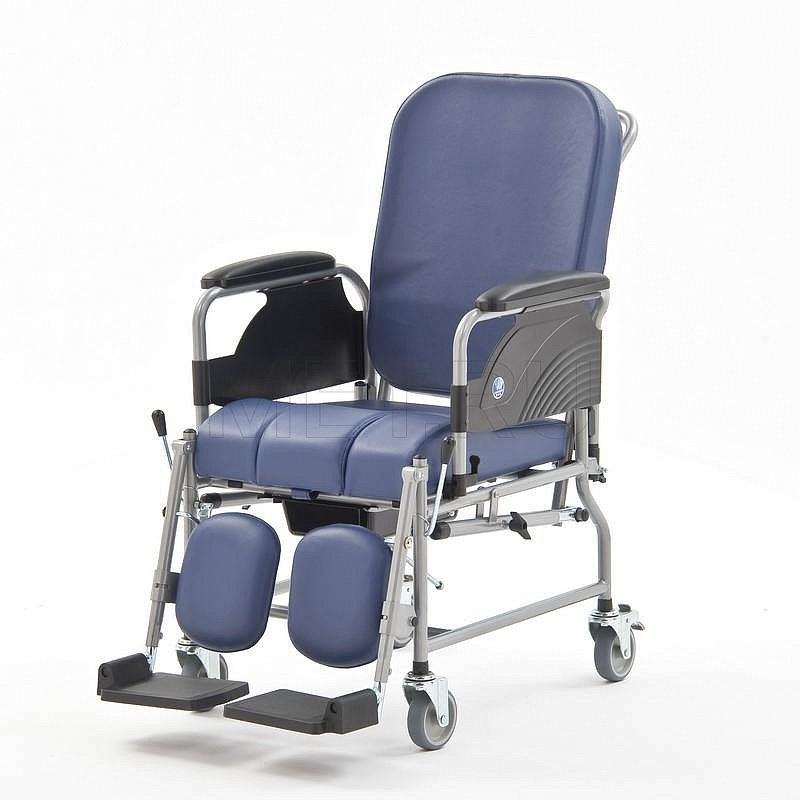 Vermeiren 9303 (Бельгия) Кресло-каталка с сан.оснащением и возможностью наезда на унитаз, 46 см от производителя