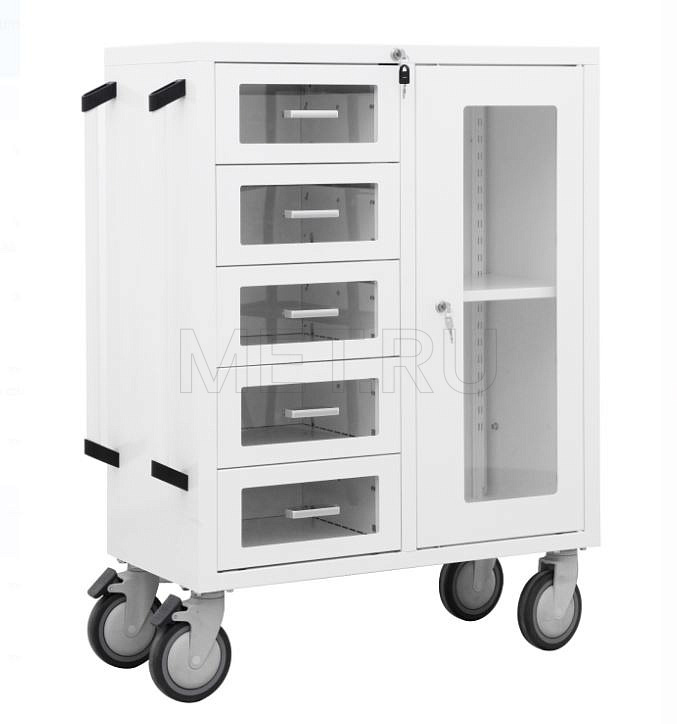 МЕТ ЛАМЕТ Нида-ТВ.03 Столик медицинский металлический