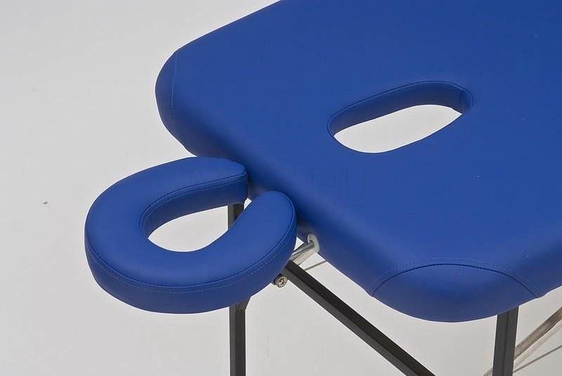 JFST01 Облегченный складной массажный стол со стальным каркасом, синий МЕТ