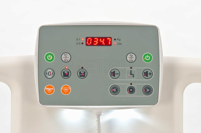 MET TATRA Реанимационная  кровать с ВЕСАМИ на   колоннах- DeWert