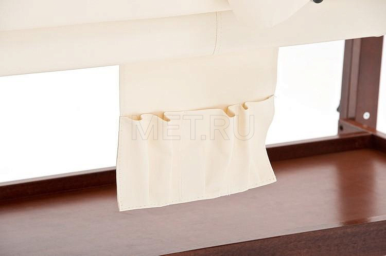 FIX-1A Стол массажный стационарный с рамой из бука, кремовый от производителя