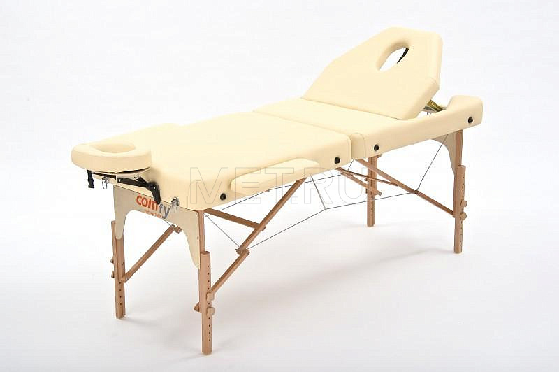 Wendermann Wood 09 кремовый Кушетка массажная складная с усиленной рамой-серия Professional от производителя