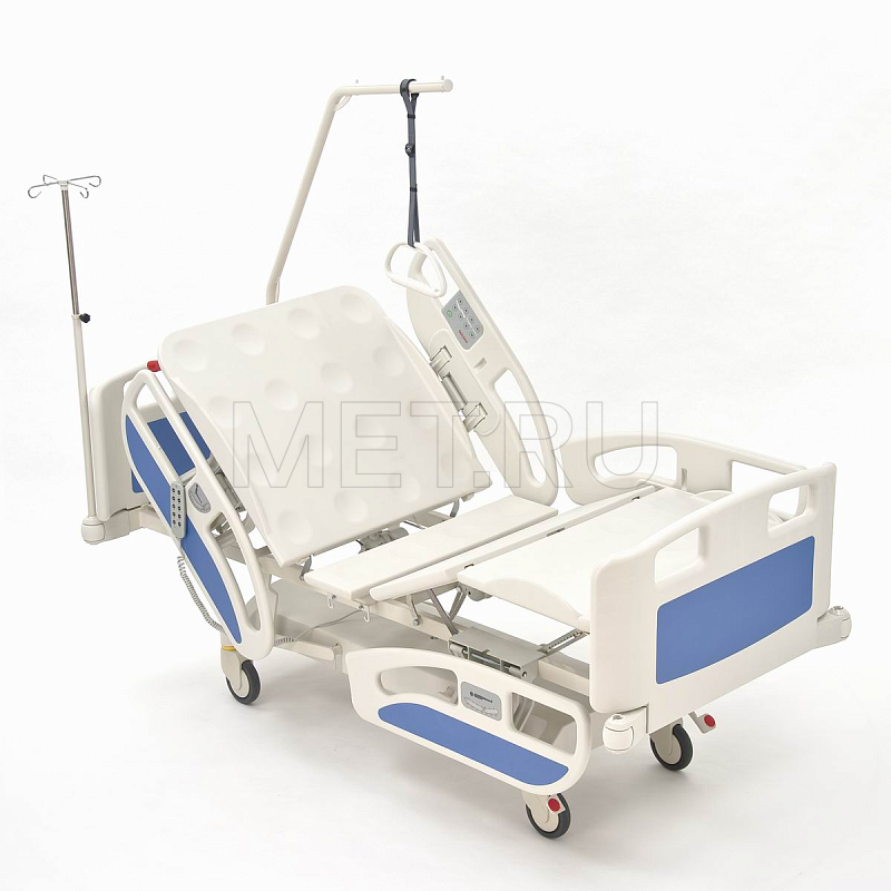 TATRA LIGHT III Реанимационная пятифункциональная кровать с  аккумулятором и приводами DeWert (Германия) MET