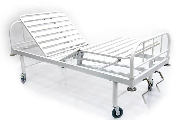 КМФ 943 Кровать медицинская  четырёхсекционная с винтовыми регулировками