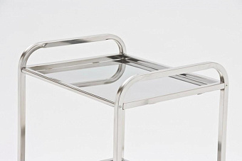 Столик инструментальный 2х полочный, из нерж.стали  (размер 450х545мм)