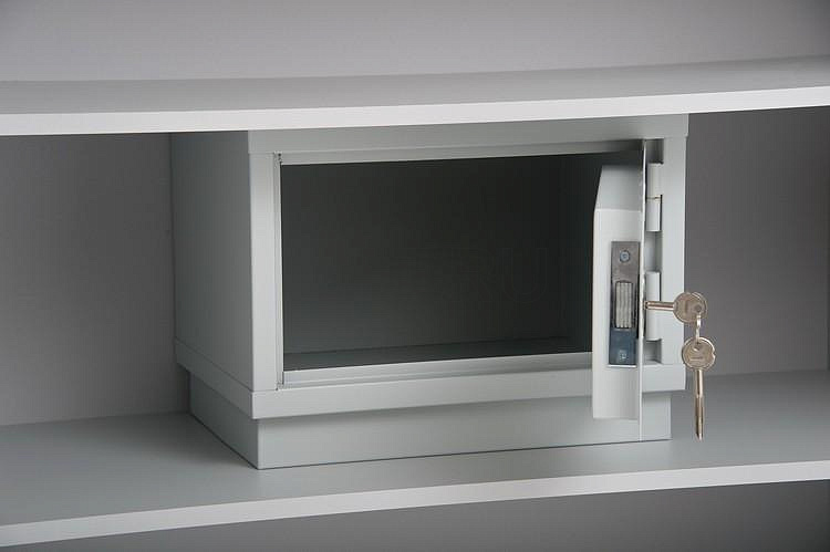 ША01-00 БЕЛЫЙ Шкаф для медикаментов, ячейка ЛДСП, 16 ячеек (1000*560*1910) от производителя