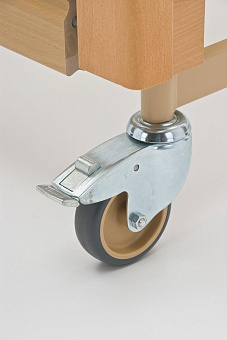 Функциональная кровать с электроприводом и регулировкой высоты, с матрасом