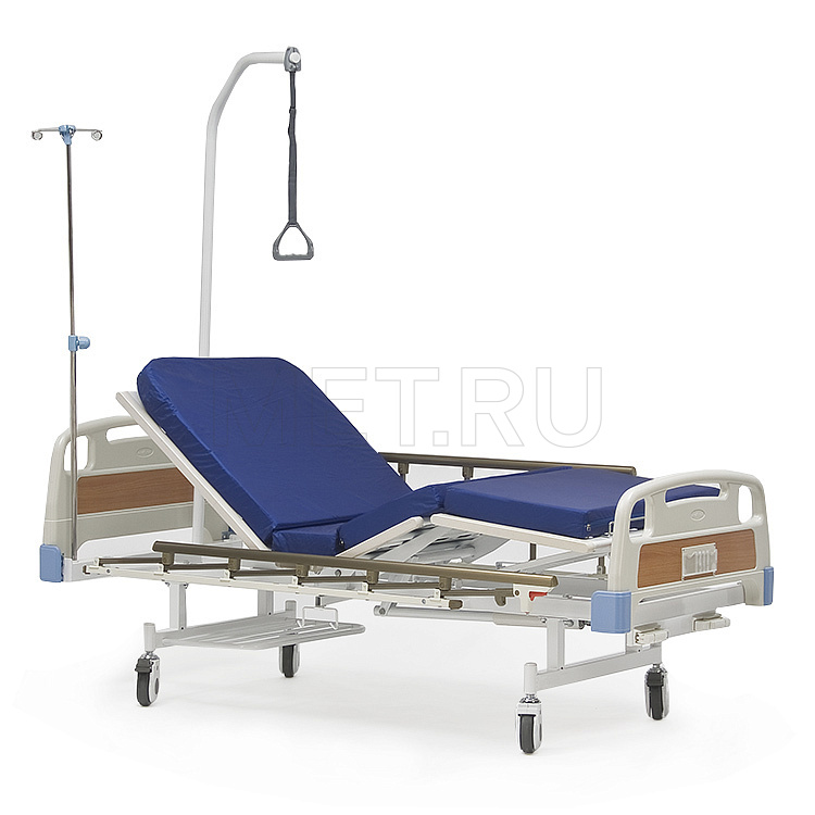 Медицинская кровать механическая двухфункциональная MET RS105-B (MET DM-360) Медицинская кровать механическая двухфункциональная