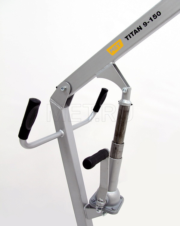 Y MET TITAN 9-150 Узкий подъемник с винтовым приводом до 150 кг. MET