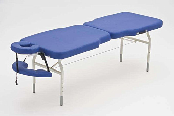 Массажный стол анатомической формы со складным каркасом из стали