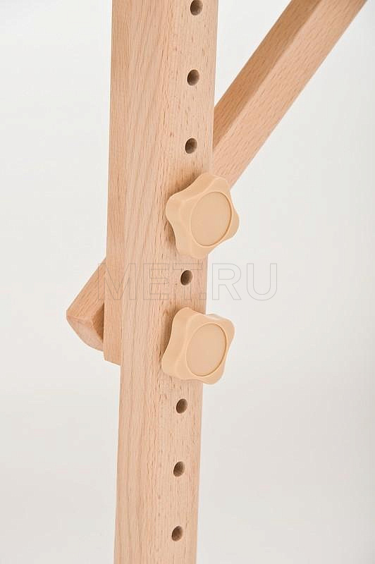 Wendermann Wood Oval Массажный складной стол с рамой из бука, синий от производителя