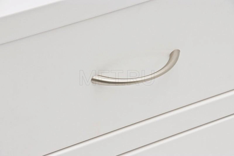 ЛАМЕТ Нида-ТС.02 Металлическая прикроватная тумба медицинская с полкой для бутылок, с антибактериальной окраской от производителя