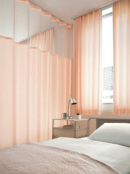 Хлопковая штора для физиотерапевтических кабин и окон