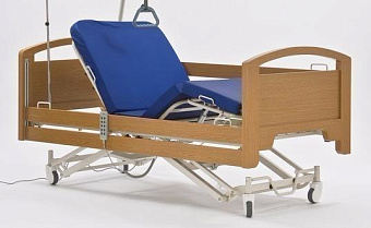 Низкая функциональная кровать с быстрыми электроприводами