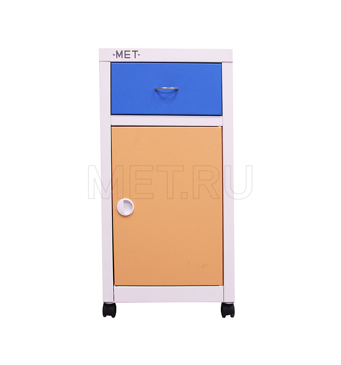 ТПРм 651 (651М) Цветная металлическая тумба "ящик-дверь" с фасадами. выбираемыми по RAL-таблице от производителя