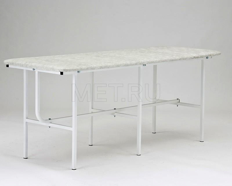 КММ.0100 Cтол массажный с основанием из профильной стальной трубы MET