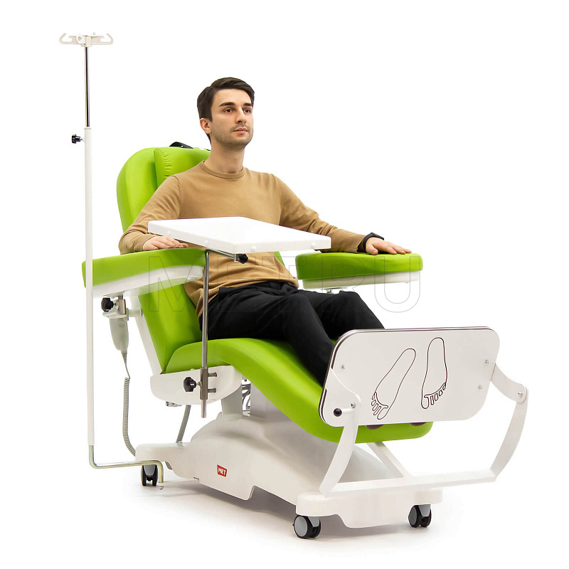 МЕТ МРК-120 Кресло для диализа, химиотерапии и забора крови MET