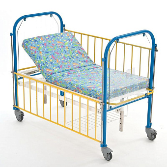 Кровать 2-х секционная детская с регулировкой высоты и наклона ложа