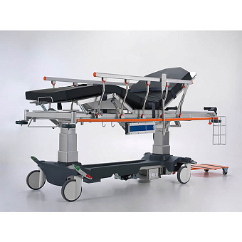Тележка-каталка для перевозки больных с электроприводом