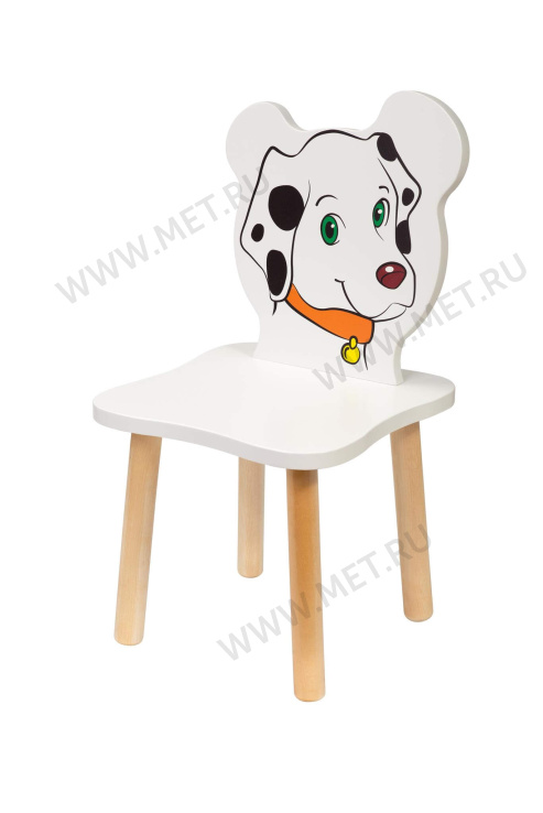 Далматинец Детский стульчик на металлокаркасе для педиатрических ЛПУ и дошкольных учреждений от производителя