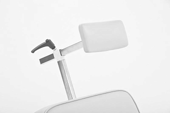 Кресло для доноров и процедур ЭЭГ с широкими подлокотниками, серое