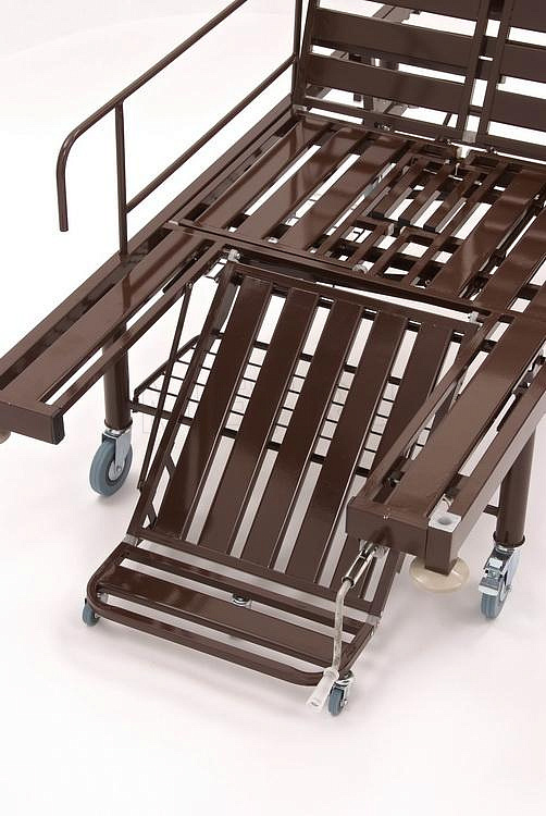 КМФ 942 ПЕРЕВОРОТ с/у левостороннее Кровать функциональная медицинская с функцией переворота и сан.оснащением МЕТ