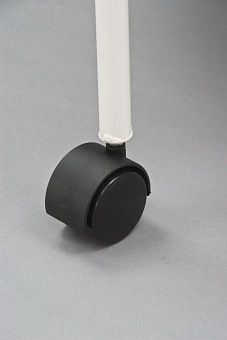 Инструментальный столик  передвижной  с двумя полками из нерж.стали