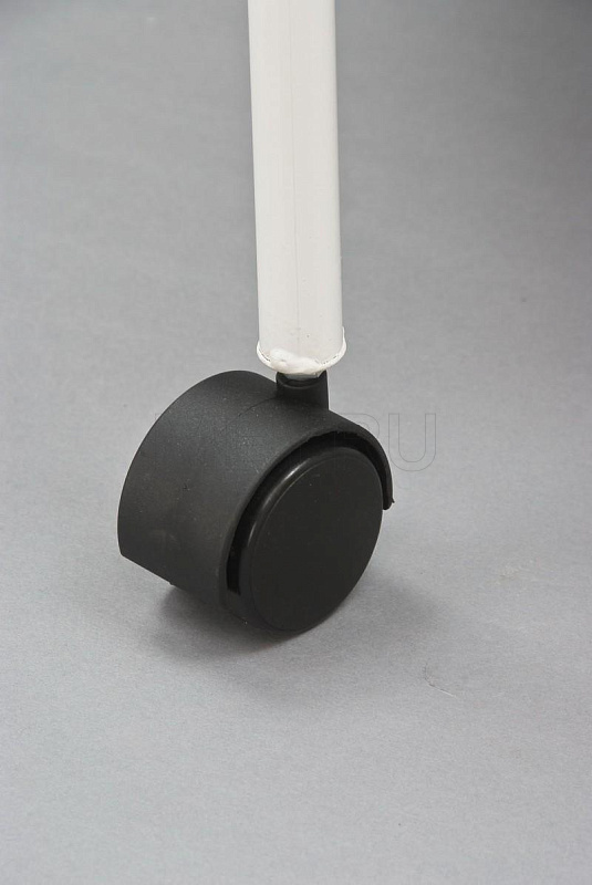 МСК-501М н/н Инструментальный столик  передвижной  с двумя полками из нерж.стали MET