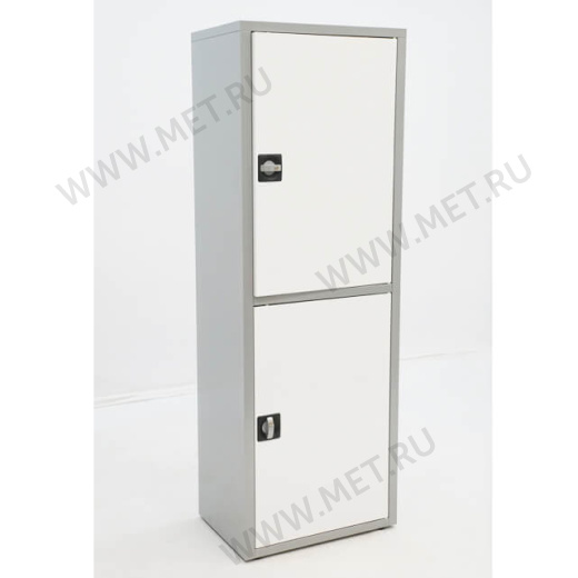 размер 175x60x40 cм МЕТ ВАЛЕНТИЯ 1ММ Шкаф медицинский,   каркас-серый, дверцы-белые от производителя