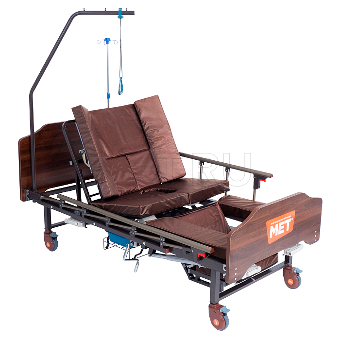 MET KARDO Кровать медицинская функциональная с туалетным устройством MET