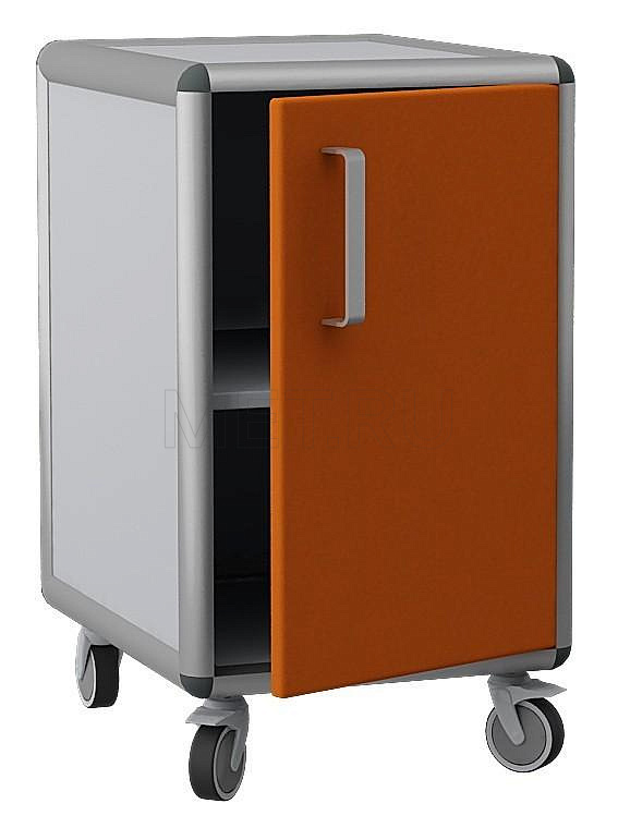 2-007-01 Узкая подкатная лабораторная тумба от производителя