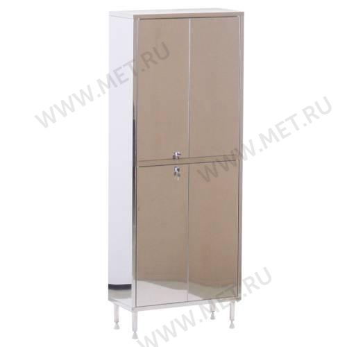 МСК-5647.01 (70*32*165) Шкаф медицинский металлический двухдверный из нержавейки от производителя